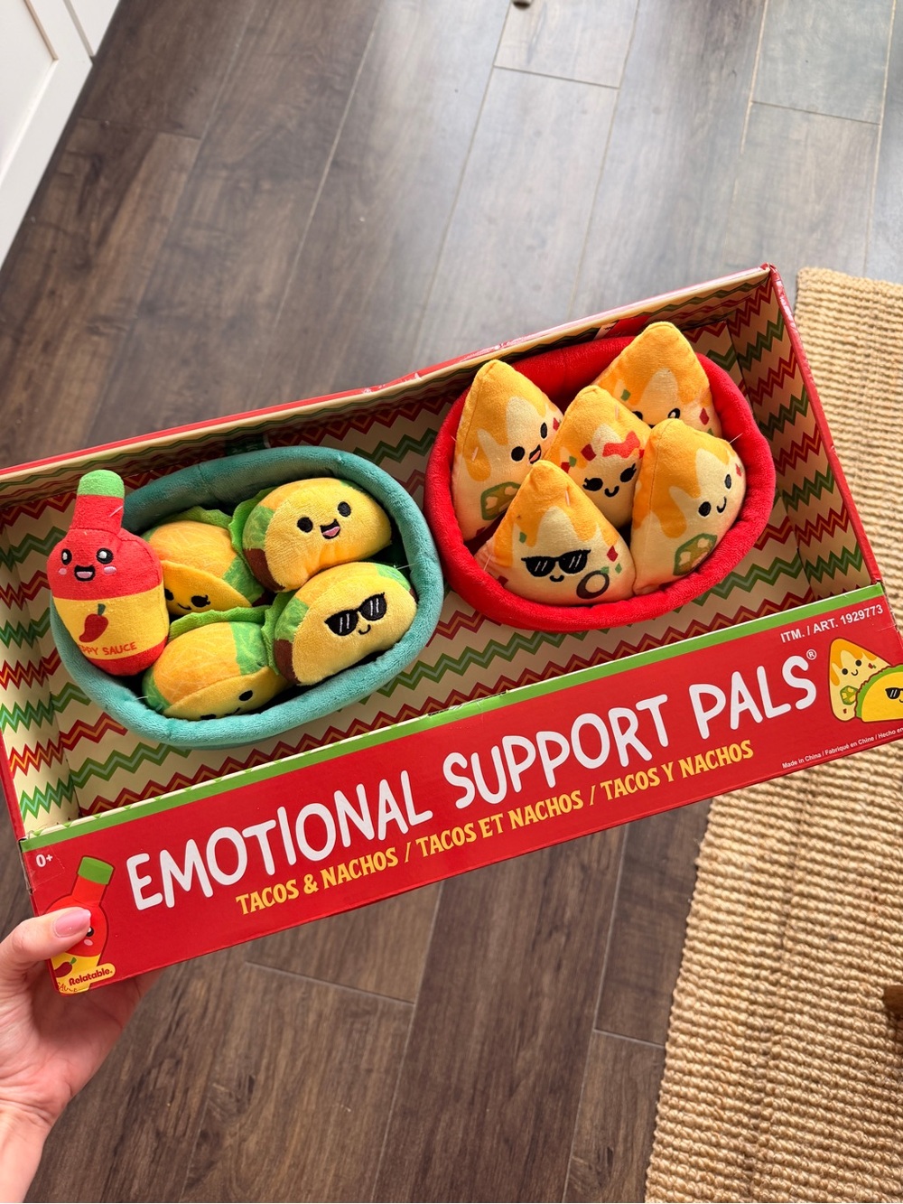 Emotional Support Pals Kids Toy Set - Tacos & Nachos () BRAND NEW